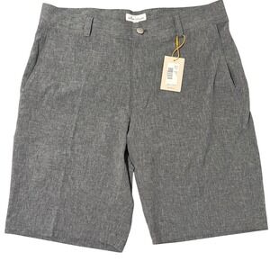 Peter Millar‎ Crown Sport Iron Gray Golf Shorts Mens Size 32 NWT